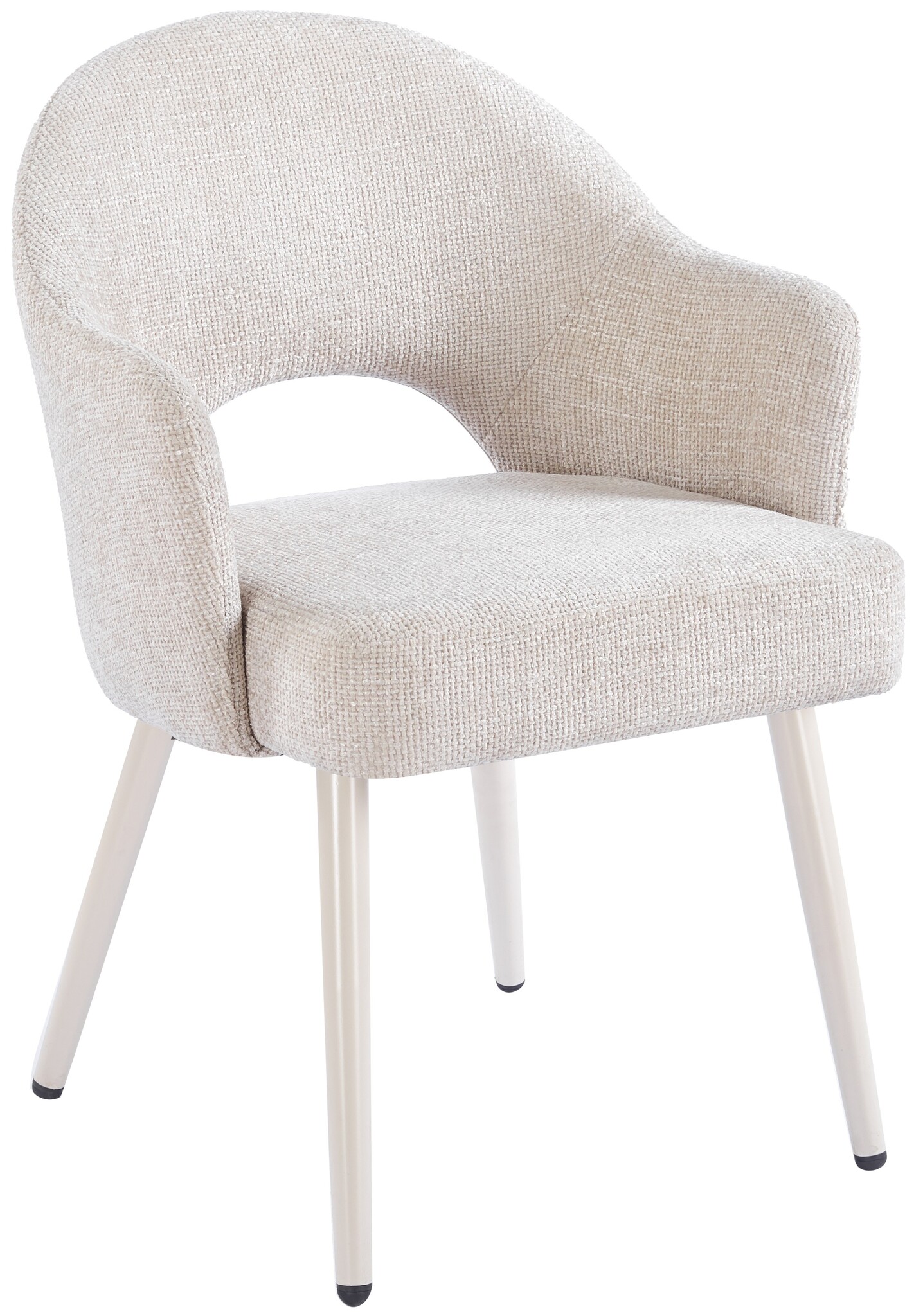 Eetkamerstoel Fuento Renegade Natural 01 - beige - vast - Pocketvering