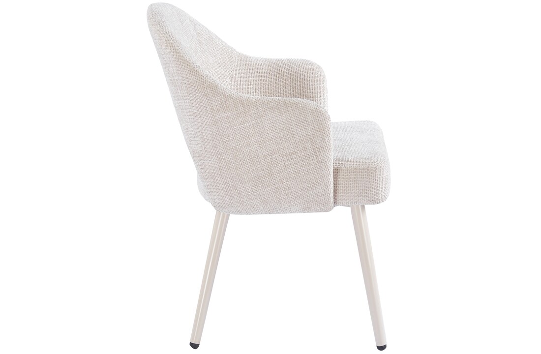 Eetkamerstoel Fuento Renegade Natural 01 - beige - vast - Pocketvering