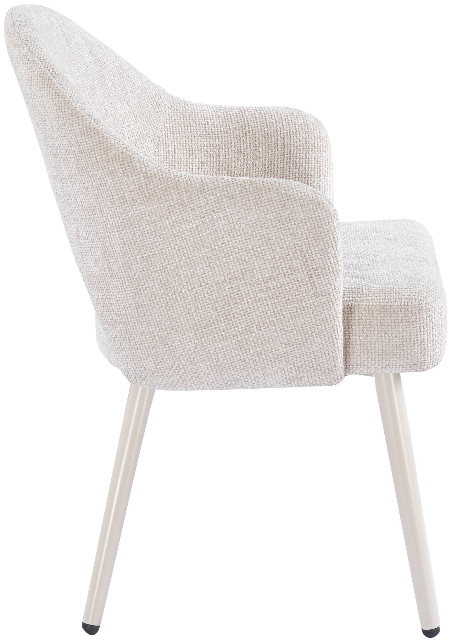 Eetkamerstoel Fuento Renegade Natural 01 - beige - vast - Pocketvering