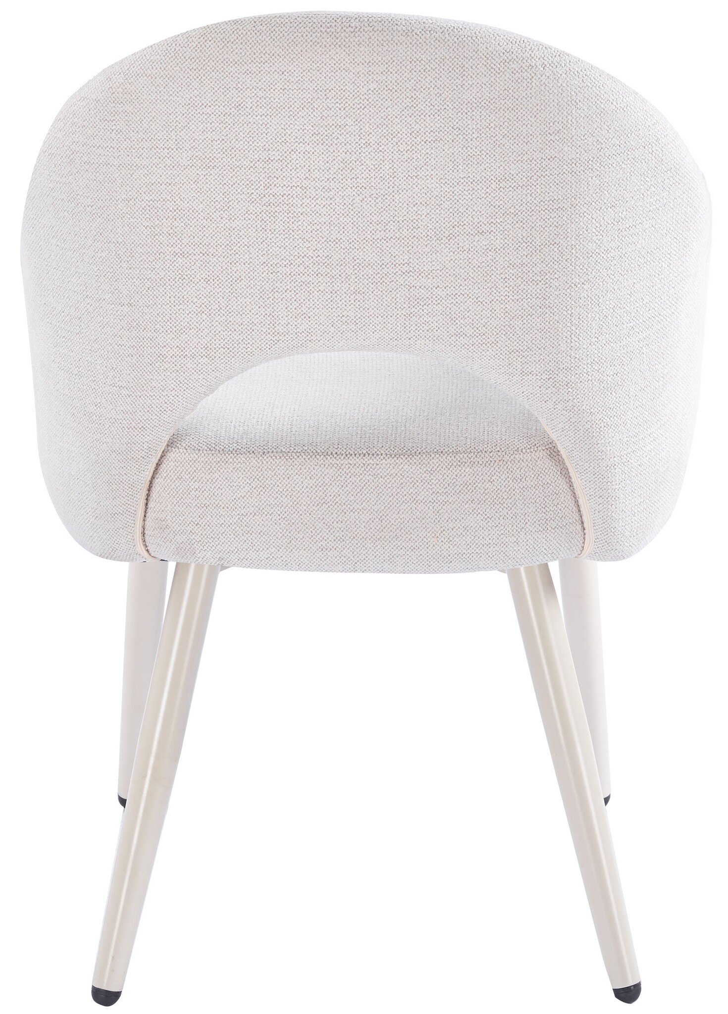 Eetkamerstoel Fuento Sneak Linnen 110 - beige - vast - Pocketvering