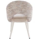 Eetkamerstoel Fuento Velvet / Be Trendy - beige - vast - Pocketvering