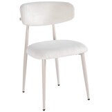 Eetkamerstoel Sofia - Licht Beige - Beige - Japandi