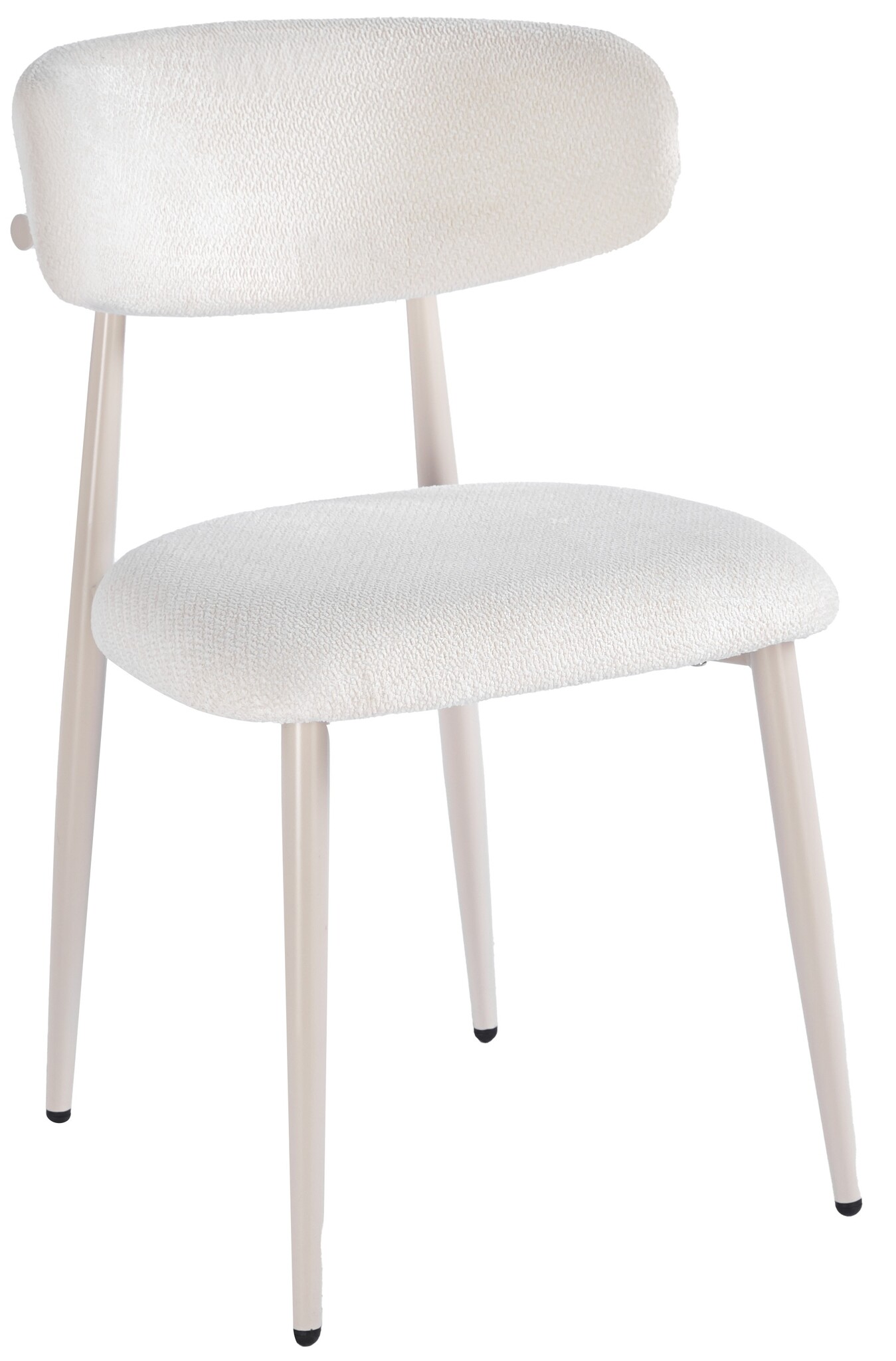 Eetkamerstoel Sofia - Licht Beige - Beige - Japandi