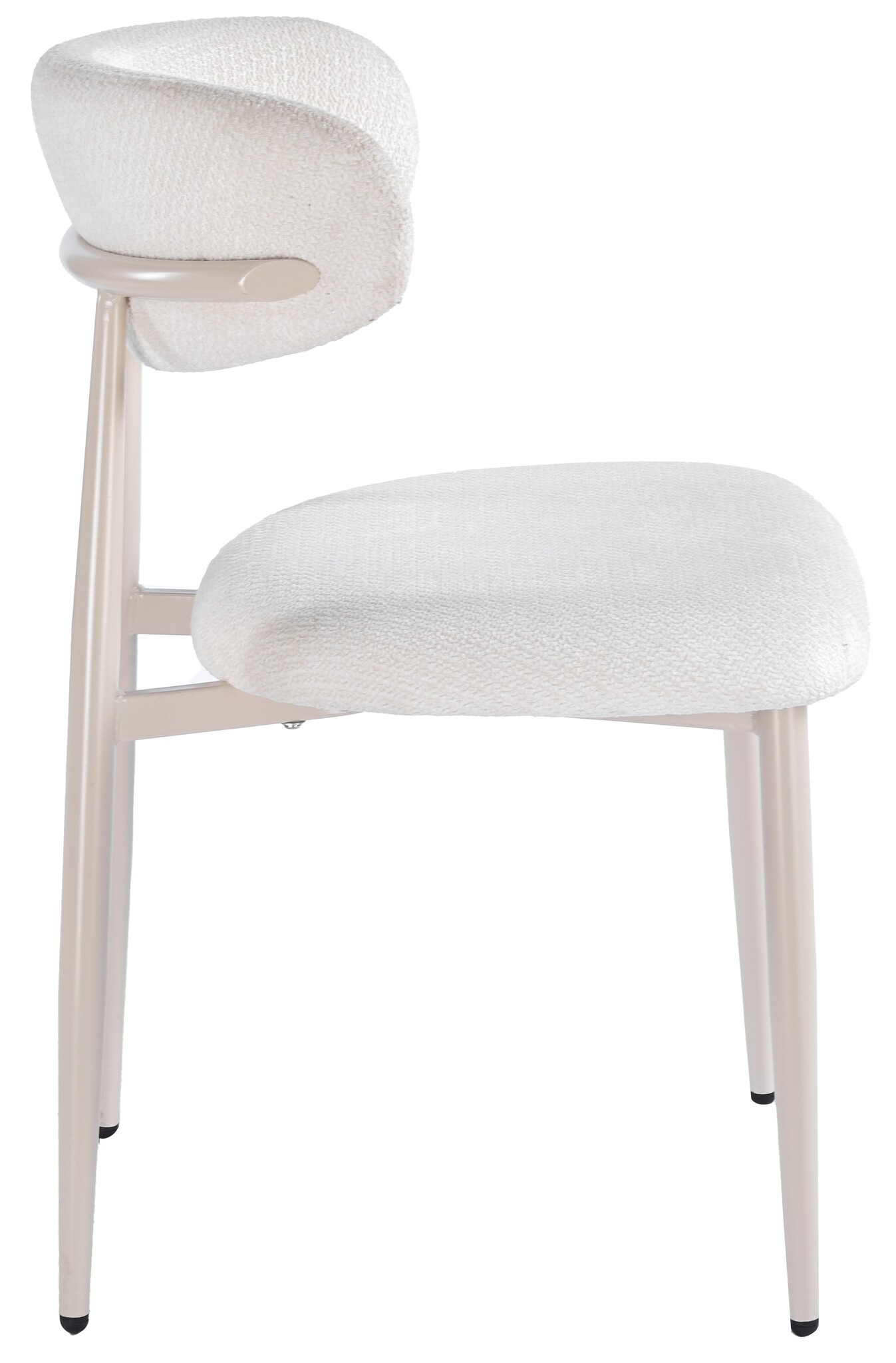 Eetkamerstoel Sofia - Licht Beige - Beige - Japandi