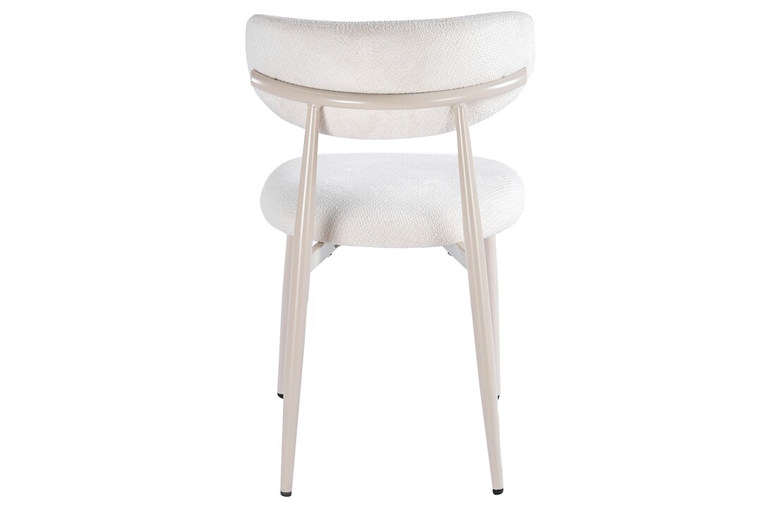 Eetkamerstoel Sofia - Licht Beige - Beige - Japandi