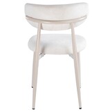 Eetkamerstoel Sofia - Licht Beige - Beige - Japandi