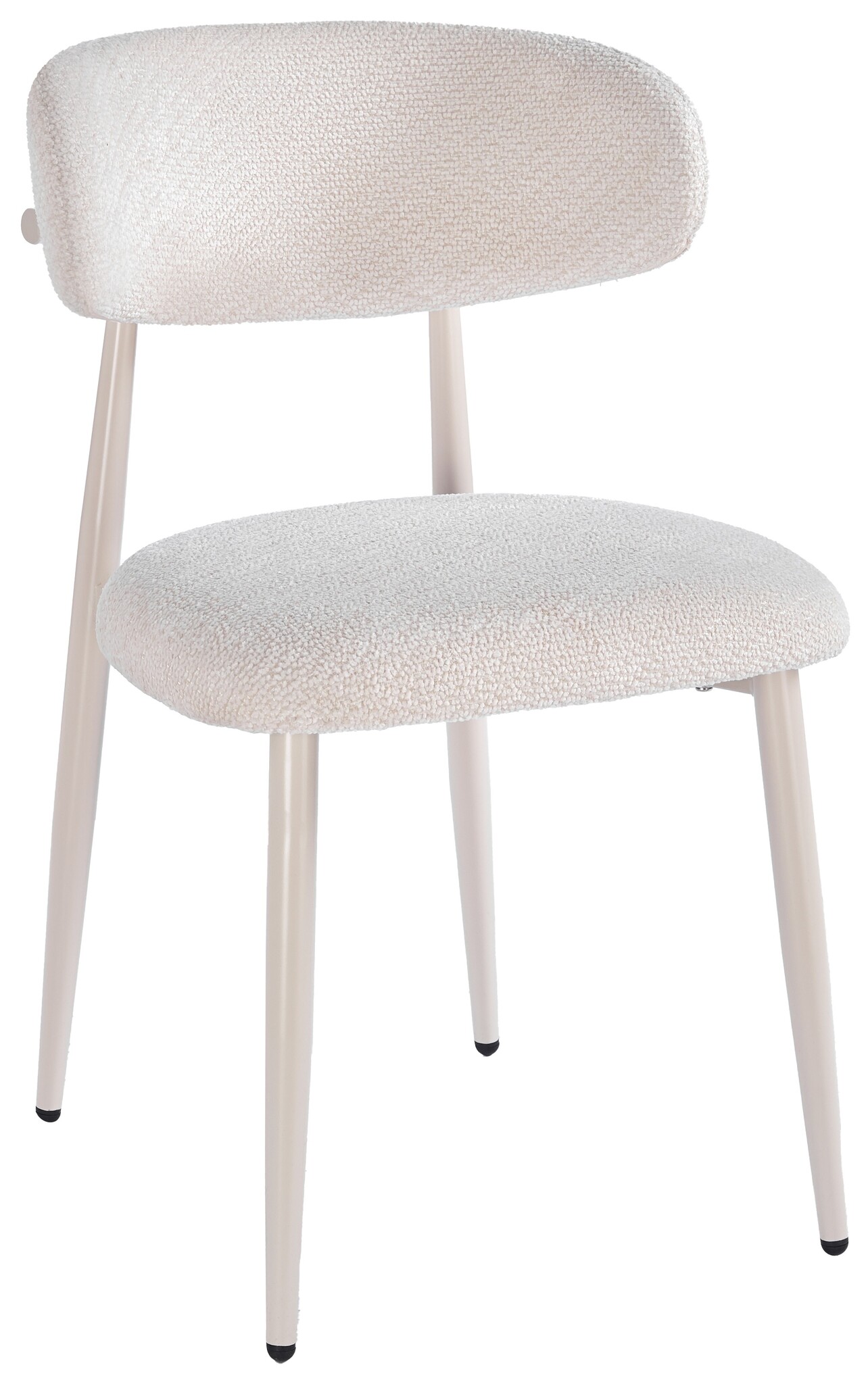 Eetkamerstoel Sofia - Warm Beige - Beige - Japandi