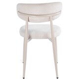 Eetkamerstoel Sofia - Warm Beige - Beige - Japandi