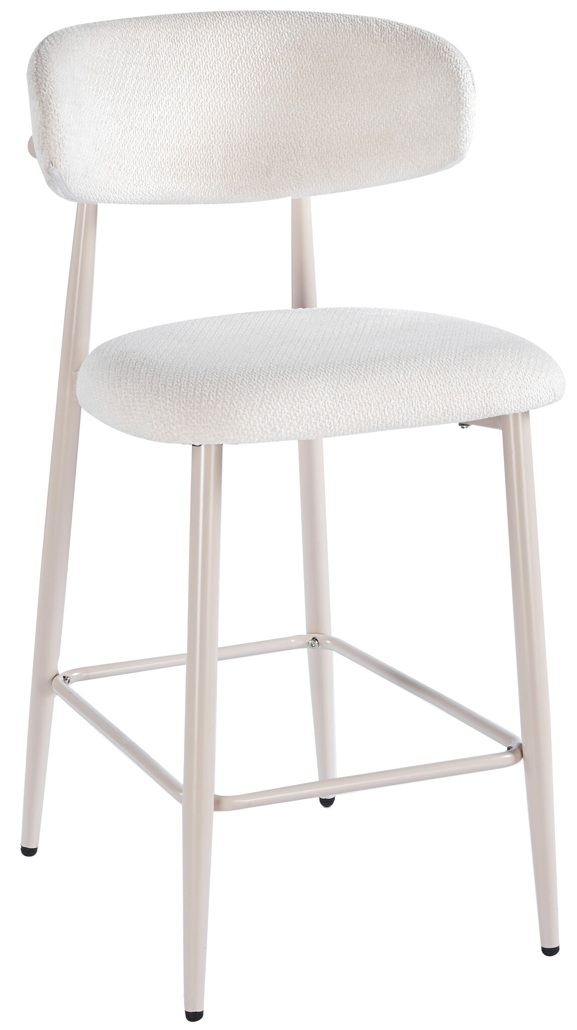 Barkruk Sofia - Licht Beige - Beige - Japandi