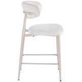 Barkruk Sofia - Licht Beige - Beige - Japandi