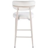 Barkruk Sofia - Licht Beige - Beige - Japandi