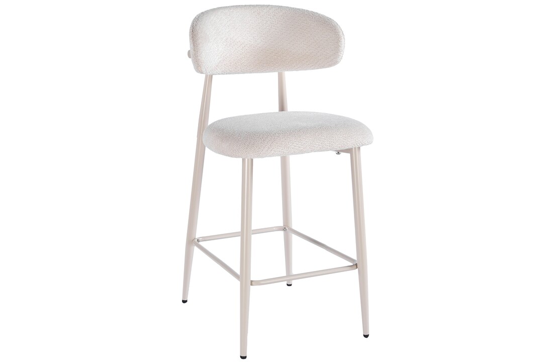 Barkruk Sofia - Warm Beige - Beige - Japandi