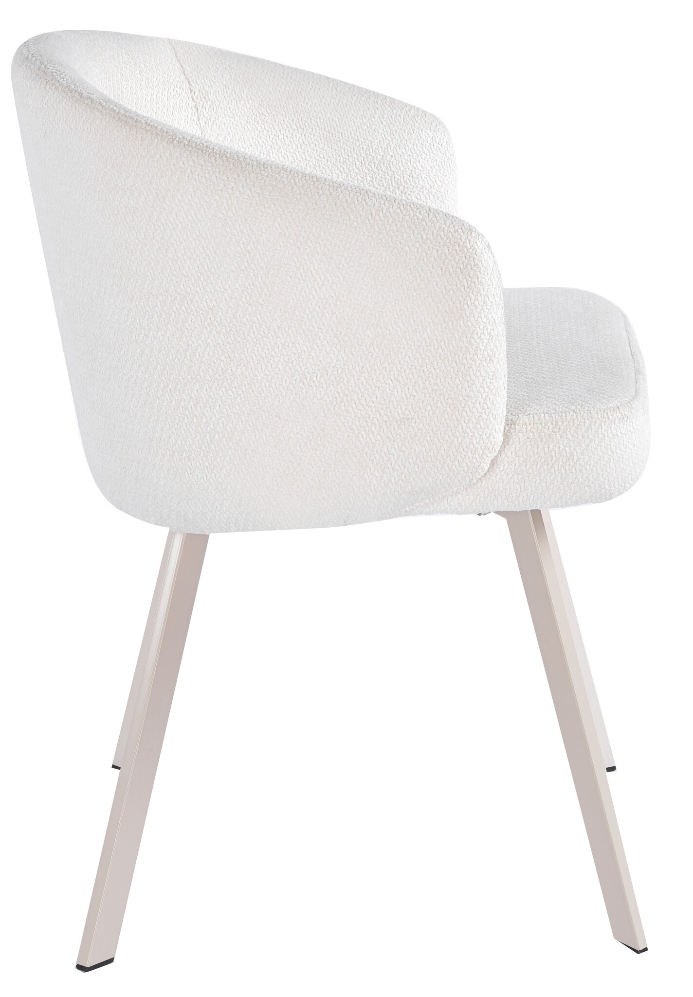 Eetkamerstoel Yuka - Licht Beige - Japandi