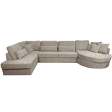 Hoekbank Moon Luxe | Crème