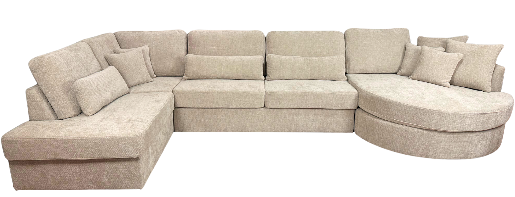 Hoekbank Moon Luxe | Crème