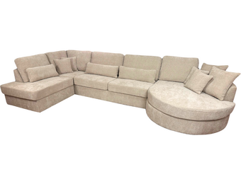 Hoekbank Moon Luxe - Crème