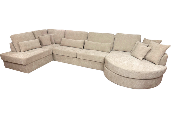 Hoekbank Moon Luxe - Crème