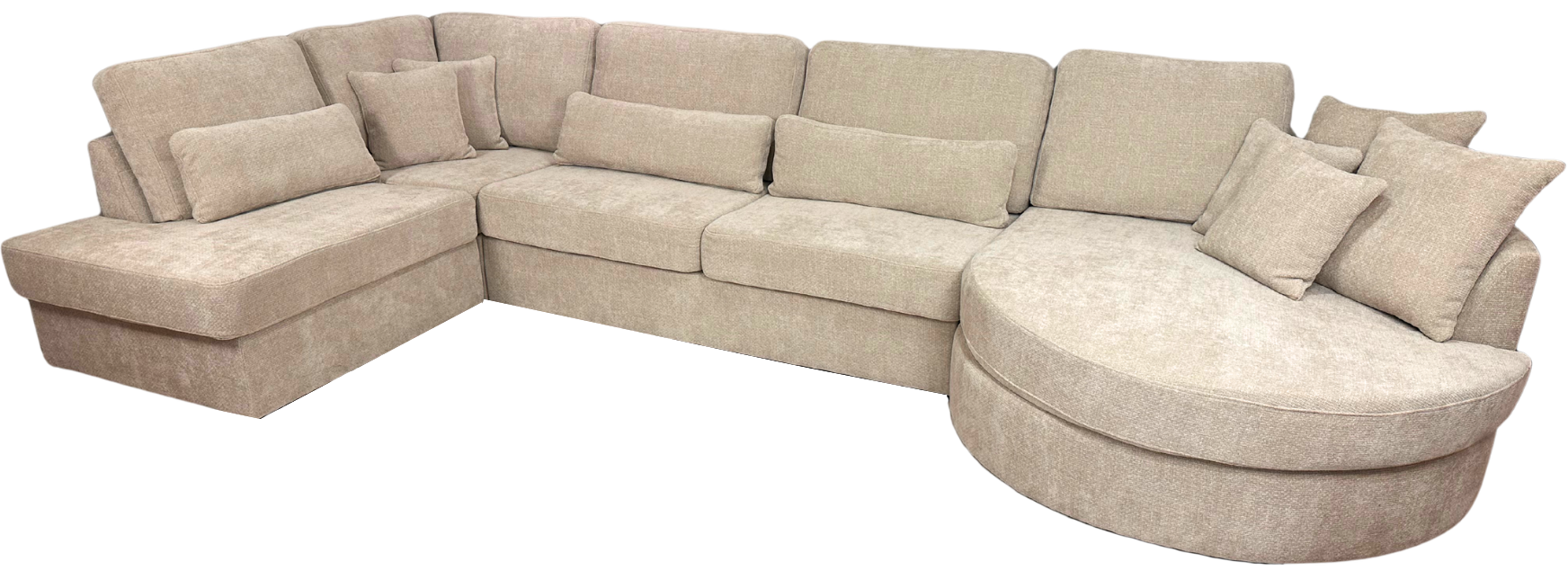 Hoekbank Moon Luxe | Crème