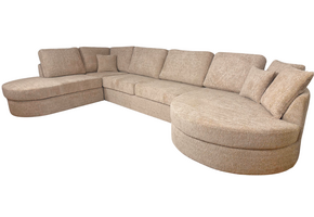 Hoekbank Moon - Bruin