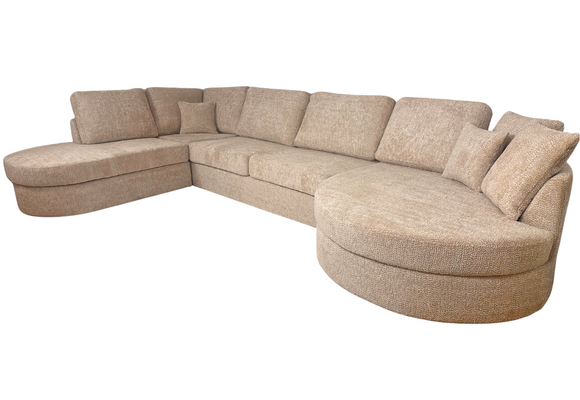 Hoekbank Moon - Bruin