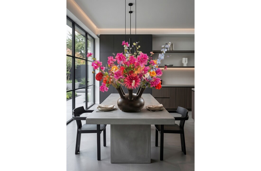 Zijden boeket | Fiesta Bloom  - 35 stelen