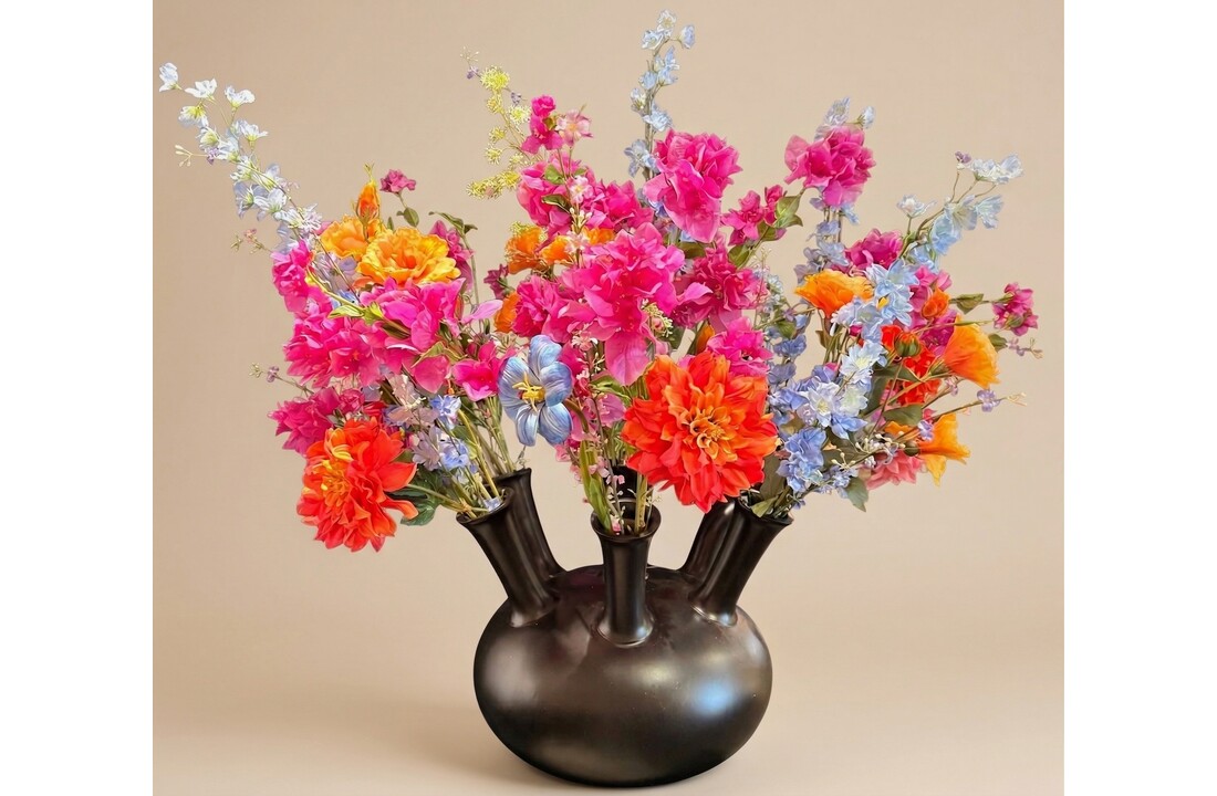 Zijden boeket | Fiesta Bloom  - 35 stelen