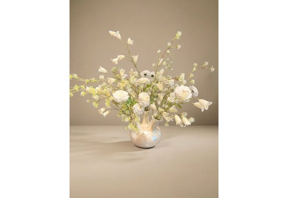 Zijden boeket | White Nature klein