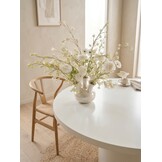 Zijden boeket | White Nature klein  - 12 stelen