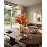 Zijden boeket | Sunset Glow  - 16 stelen