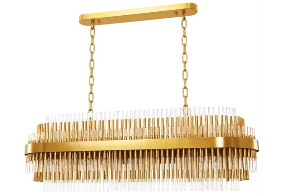 Hanglamp Lumina Grandeur  - Ovaal | goud - 100  cm