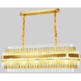 Hanglamp Lumina Grandeur  - Ovaal | goud - 100  cm