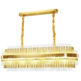 Hanglamp Lumina Grandeur  - Ovaal | goud - 100  cm