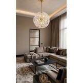Hanglamp Selena - Diameter 50 cm - goud