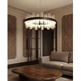 Hanglamp Bogarra - Dia 80 cm - geïntegreerde LED-verlichting