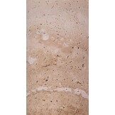 Colosso | Wandlamp Travertin – Handgemaakt Natuursteen – Up & Down – Japandi & Wabi-Sabi