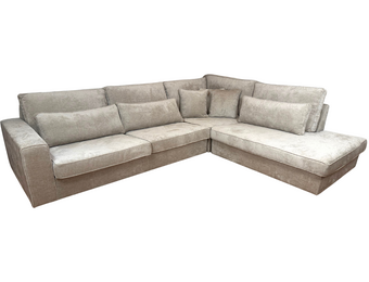 Hoekbank Rio | Licht taupe