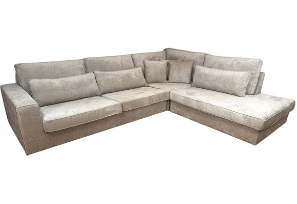 Hoekbank Rio | Licht taupe
