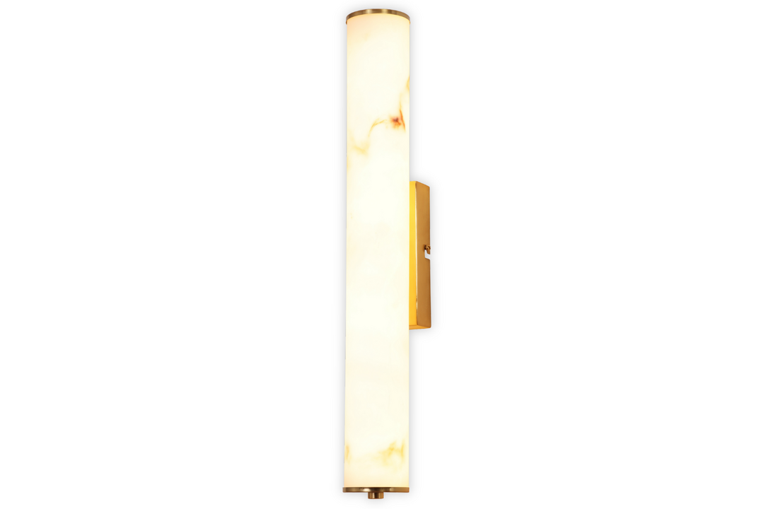 Wandlamp Lucano Faux Alabast  H45