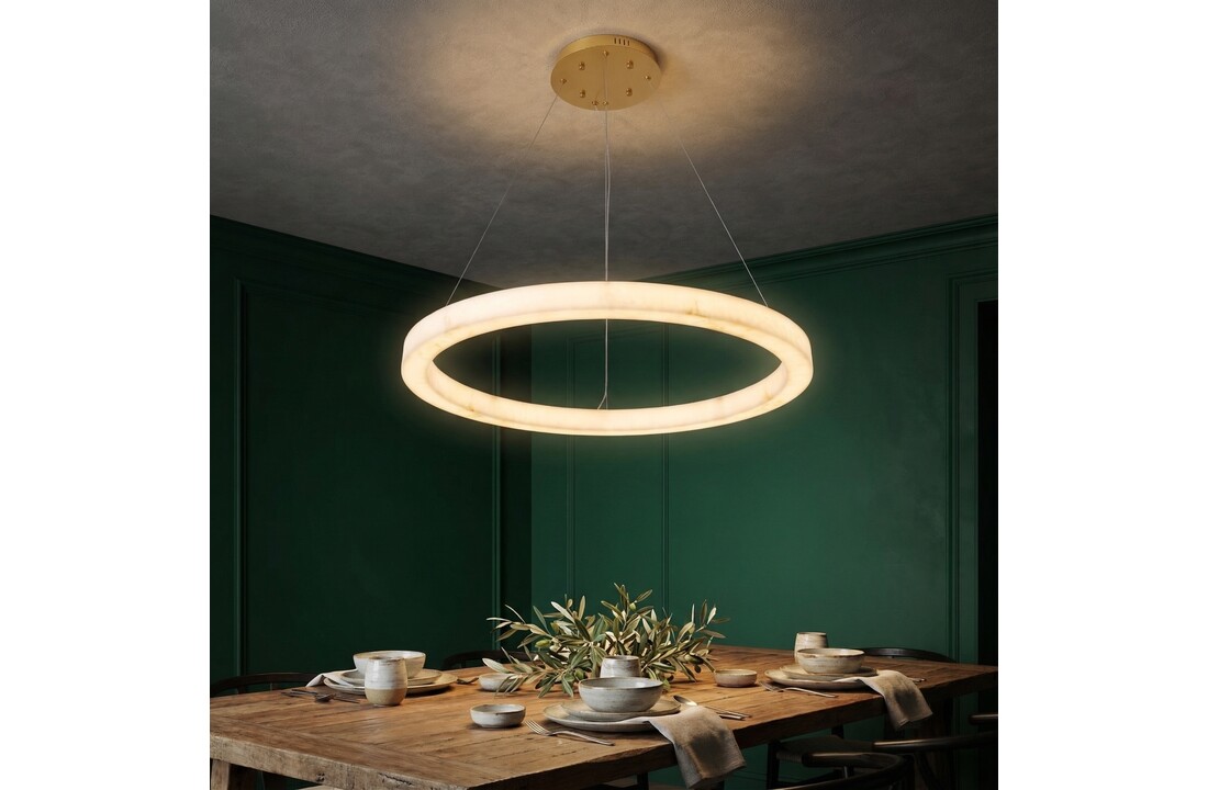 Hanglamp Solanas Faux Alabast