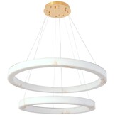 Hanglamp Solanas Faux Alabast - Dia 60 + Dia 80 cm