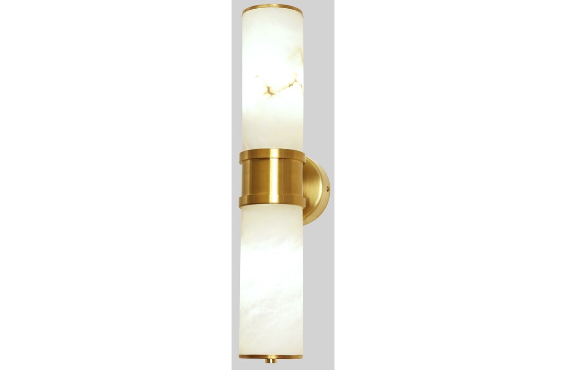 Wandlamp Vecchia  Albast natuursteen - H 45 cm