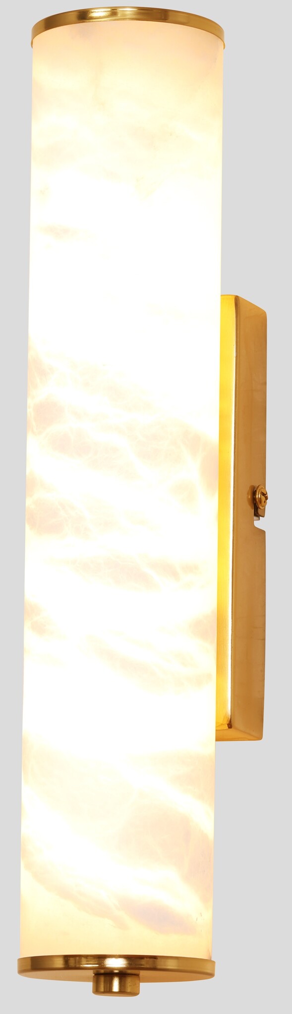 Wandlamp Lucano Albast natuursteen - H30 cm