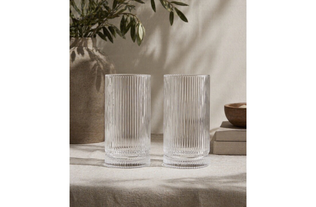 Longdrinkglazen Linea - 325 ml - set van 6