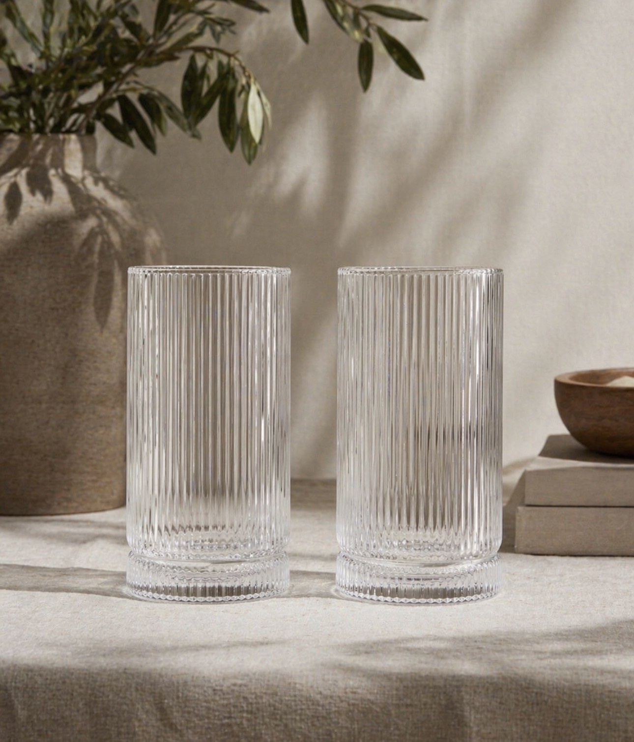 Longdrinkglazen Linea - 325 ml - set van 6