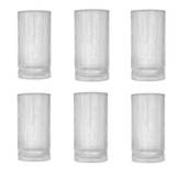 Longdrinkglazen Linea - 325 ml - set van 6