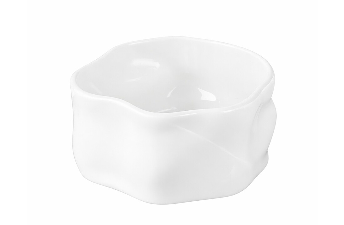 Wave Saladekom Wit | Keramiek | Ø23 cm