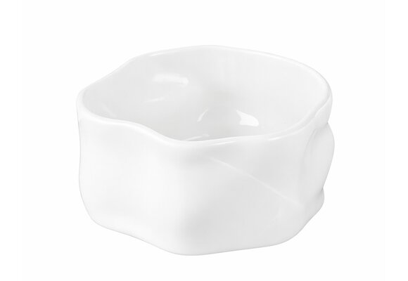 Wave Saladekom Wit | Keramiek | Ø23 cm