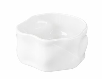 Wave Kommenset Wit | Keramiek | 6 stuks | Ø 12 cm