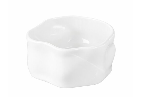 Wave Kommenset Wit | Keramiek | 6 stuks | Ø 12 cm