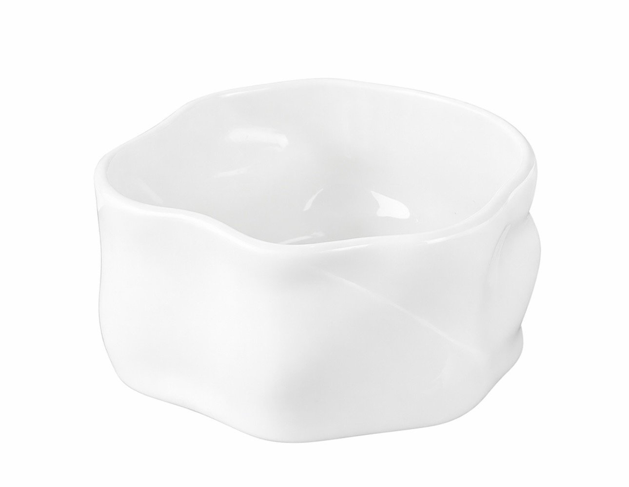 Wave Kommenset Wit | Keramiek | 6 stuks | Ø 12 cm